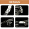40pcs Stainless Steel Hose Clamp American Style Throat Clamp Assortment For Pipes Tubes Fuel Lines 5