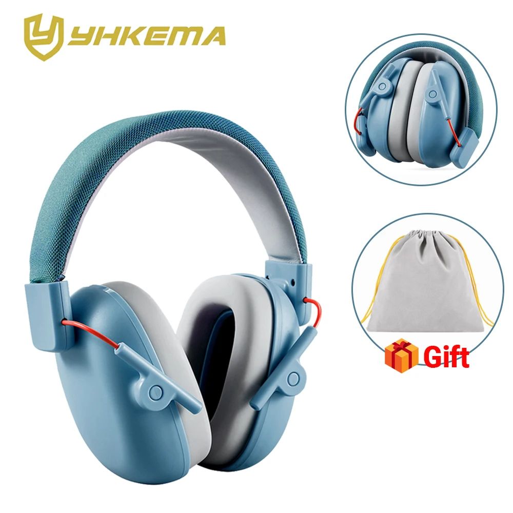 New Kid Ear Protection Baby Noise Earmuffs  Adjustable NRR 25dB Safety Muffs For Children Noise Red 0
