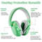New Kid Ear Protection Baby Noise Earmuffs  Adjustable NRR 25dB Safety Muffs For Children Noise Red 2