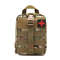 Tactical First Aid Kit Medical Bag for Emergency Outdoor, Hunting, & Camping MOLLE Survival Pouch Organizer