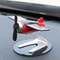 Solar Airplane Car Decoration Creative Mens Car Interior Accessories Desktop Ornament Gift 5