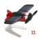 Solar Airplane Car Decoration Creative Mens Car Interior Accessories Desktop Ornament Gift 11