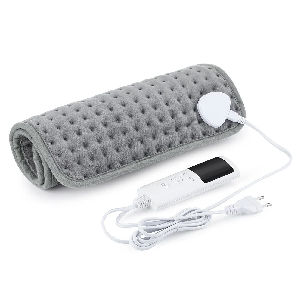 Heating Blanket For Winter UltraSoft Electric Warm Pad With Timer Ideal For Back Legs FullBody Com
