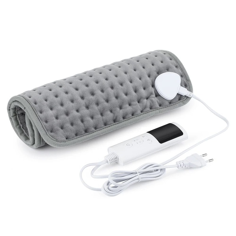 Heating Blanket For Winter UltraSoft Electric Warm Pad With Timer Ideal For Back Legs FullBody Com