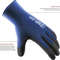 UltraThin PU Coated Safety Work Gloves Black Nylon Shell With Polyurethane Grip Knit Wrist Cuff Ind 3