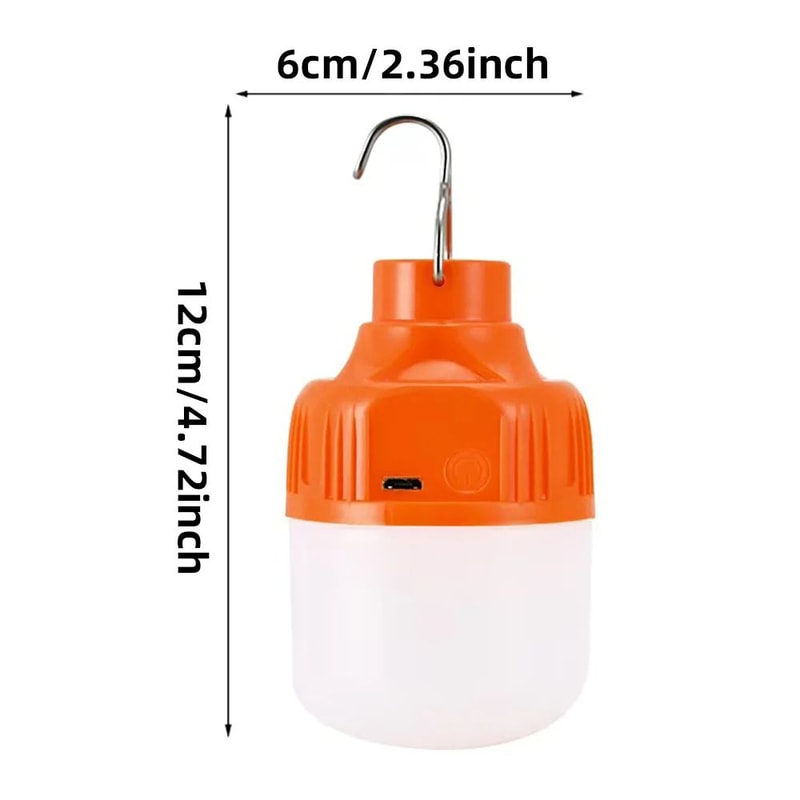 High Brightness Portable USB Rechargeable LED Pendant Light Waterproof Outdoor Lamp Ideal For Campi 8
