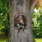 Creative Garden Elf Tree Hug Statue Enchanting Resin Decoration For Outdoor Spaces Courtyard Porch 0
