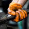 Heavy Duty Nitrile Gloves 8Mil Extra Thick Disposable Work Gloves For Mechanic Home Garden With Tex