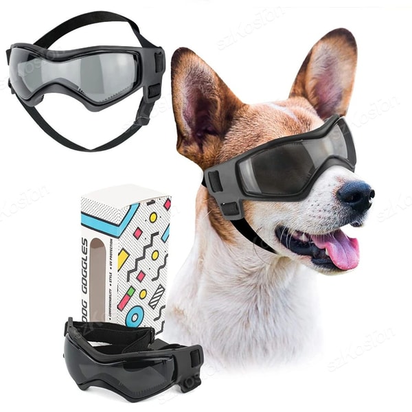 Adjustable Dog Goggles For Small Medium Breeds Outdoor UV Protection Sunglasses For Dogs And Cats P 0
