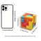 Colorful Wooden Blocks Puzzles Classic Luban Lock Cube 3D Puzzle Toys For Kids  Adults Brain Teaser 3