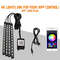 RGB Car LED Interior Lights Wireless Remote & Music Sync, USB Powered Ambient Footwell Lighting for Custom Car Decor