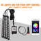 RGB Car LED Interior Lights Wireless Remote & Music Sync, USB Powered Ambient Footwell Lighting for Custom Car Decor
