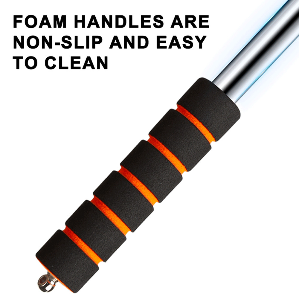 Telescopic Long Handle Car Windshield Defogging Brush Retractable Glass Clean Brush  Dust Remover T 4