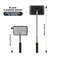 Telescopic Long Handle Car Windshield Defogging Brush Retractable Glass Clean Brush  Dust Remover T 6