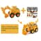 Engineering Vehicle Toy Set Press Sliding Excavator Bulldozer Model For Kids Boys Educational Con 1