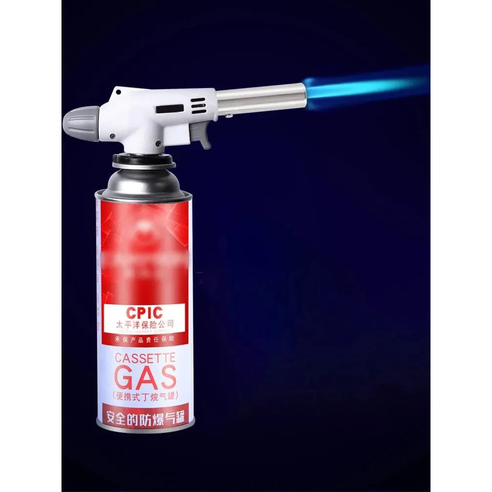 Adjustable Flame Butane Gas Torch With Auto Ignition Portable Blow Torch For BBQ Camping Cooking We 1