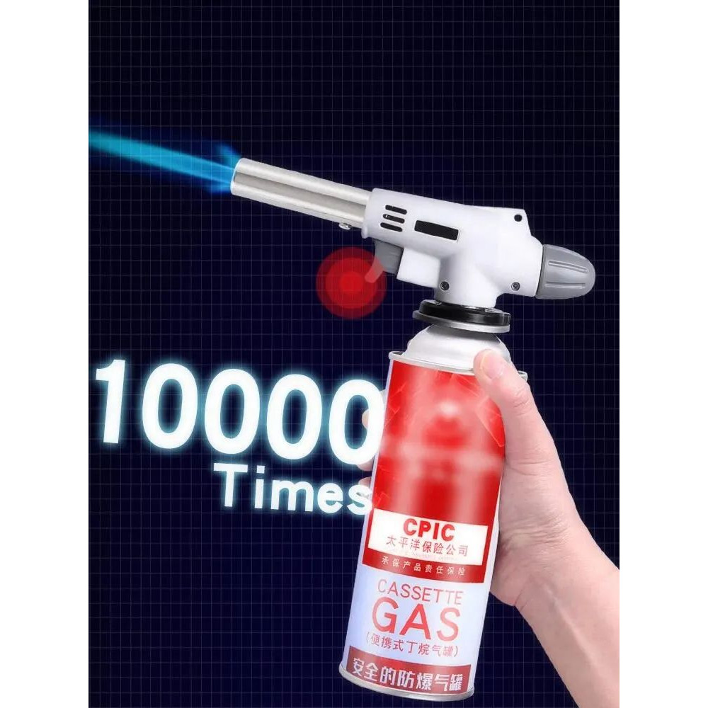 Adjustable Flame Butane Gas Torch With Auto Ignition Portable Blow Torch For BBQ Camping Cooking We 3