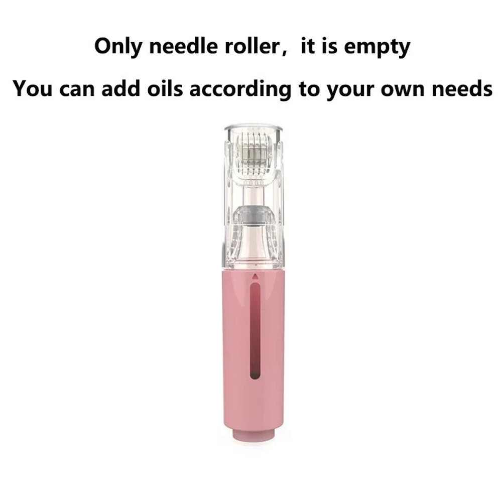 Derma Roller Titanium Needle Roller For Beard  Lip Beard Growth Roller With Serum Applicator Beard  3