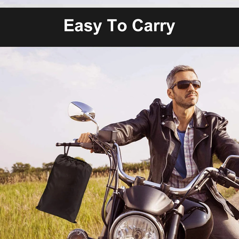 Premium Waterproof Motorcycle Cover All Season Dustproof, UV Protective Outdoor/Indoor Scooter Cover