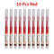 10Pcs High Quality Needle Type Gel Pens Smooth Writing Straight Liquid Ballpoint Pens Kawaii Statio 8
