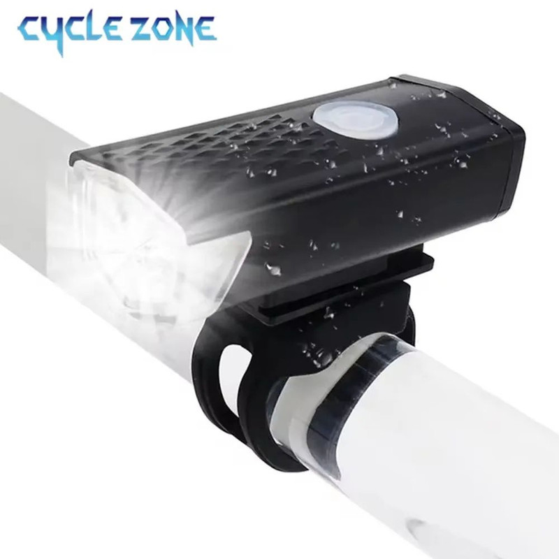MTB Bike Front Lights USB LED Rechargeable Waterproof Mountain Bike Headlight  Bright Bicycle Light 0