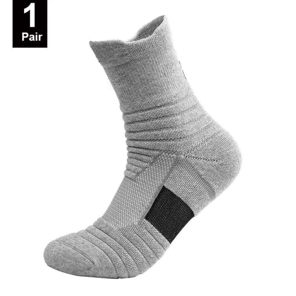 AntiSlip Football Socks For Men Cotton Grip Socks For Basketball Sports Breathable Deodorant Short 5