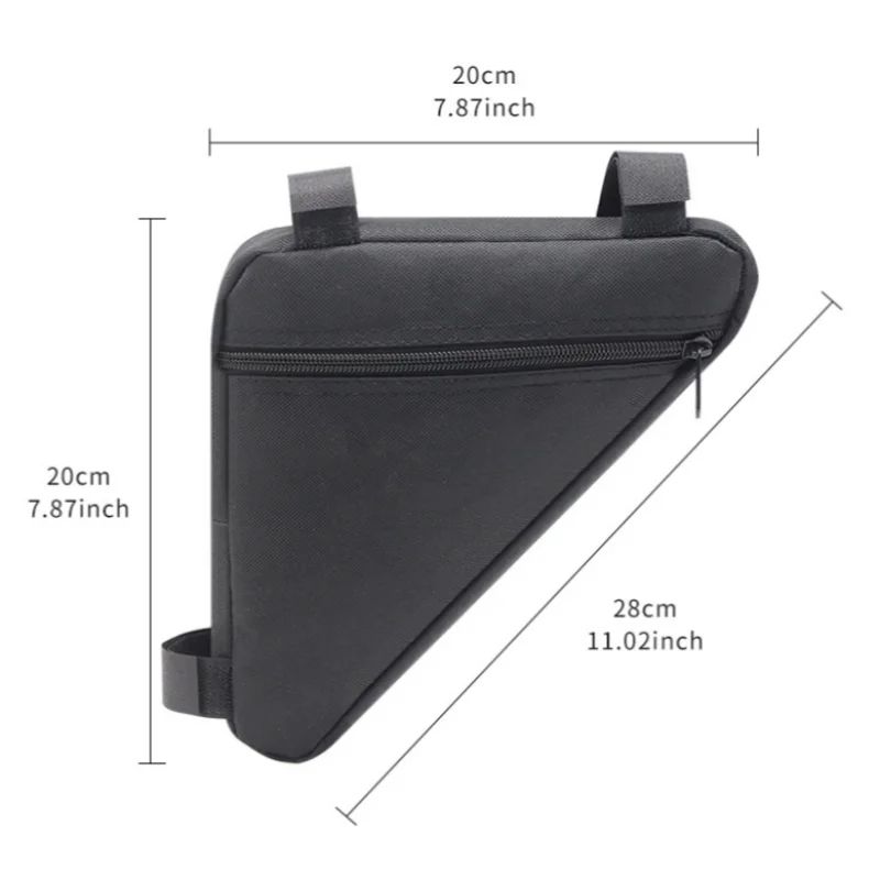 Waterproof Bicycle Triangle Bag  Front Frame Handlebar Storage For Cycling Tools  Accessories 1