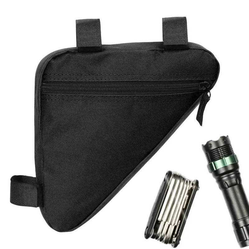 Waterproof Bicycle Triangle Bag  Front Frame Handlebar Storage For Cycling Tools  Accessories 3