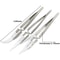 3 Pcs Ceramic Straight Tip Electronic Soldering Tweezers AntiStatic AcidResistant Precision Tools F 1