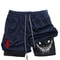 Berserk Mens 2in1 Sports Shorts Quick Dry Double Layered Gym Running Shorts 3