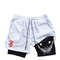 Berserk Mens 2in1 Sports Shorts  Quick Dry Double Layered Gym  Running Shorts 10