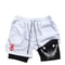 Berserk Mens 2in1 Sports Shorts Quick Dry Double Layered Gym Running Shorts 10