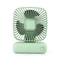 Mini Handheld USB Fan Speed Portable Desktop Fan Quiet Airflow Rechargeable For Home Office Car And 4