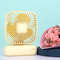 Mini Handheld USB Fan Speed Portable Desktop Fan Quiet Airflow Rechargeable For Home Office Car And 7