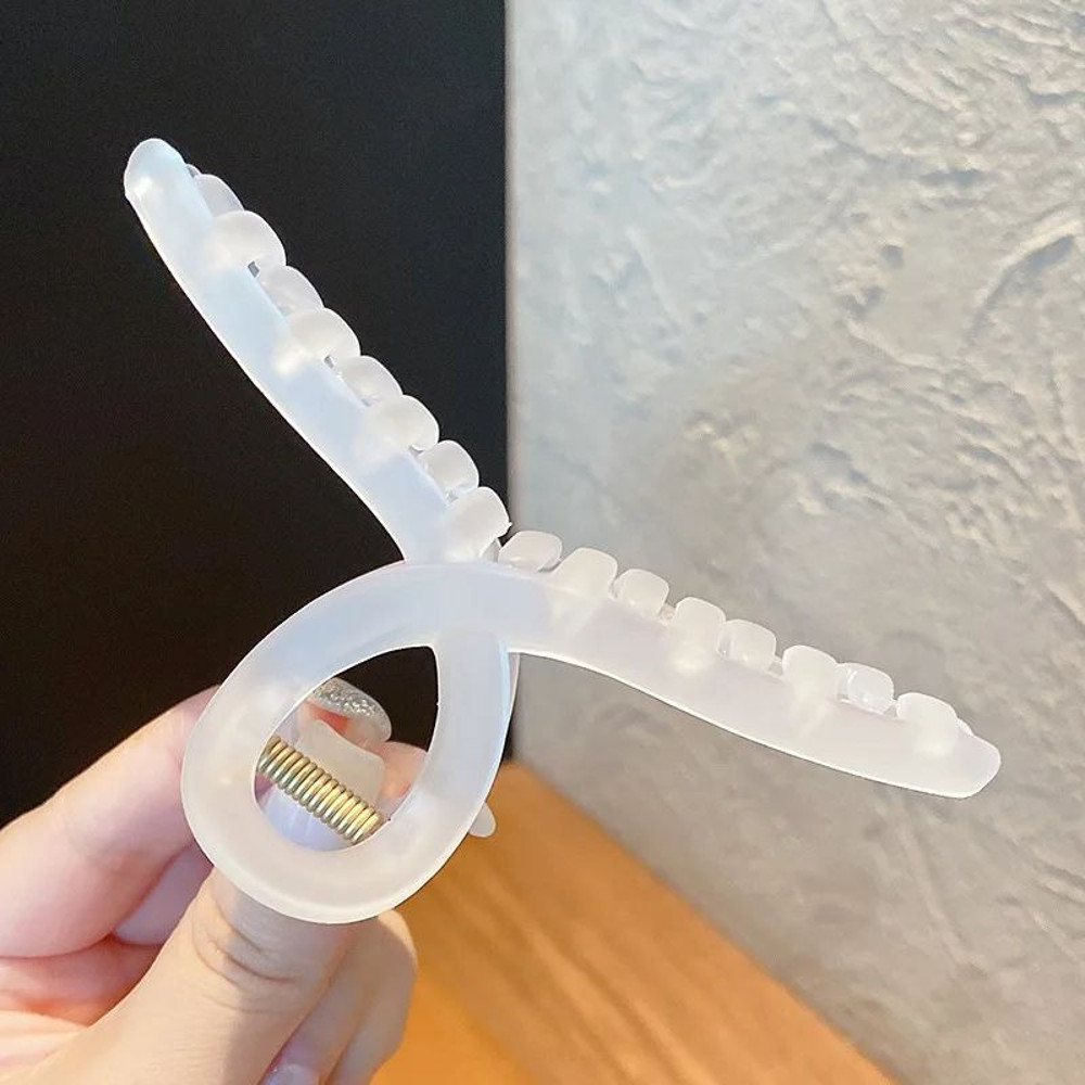 Large Clear Claw Hairpin Set For Women Girls Strong Hold For Thick Thin Hair Ideal For Fixed Hair 2