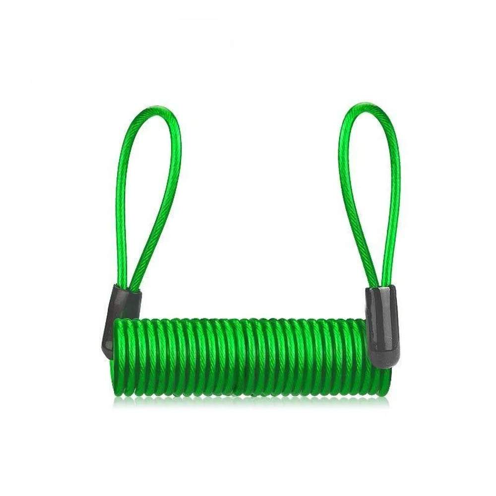 Motorcycle Disc Lock Reminder Cable AntiTheft Bike Spring Rope Alarm Security Cord For Bicycle Scoo 7