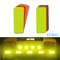 Secure Reflector Stickers Decals Durable Reflective Safety Warning Stickers for Cars Trucks & Bikes