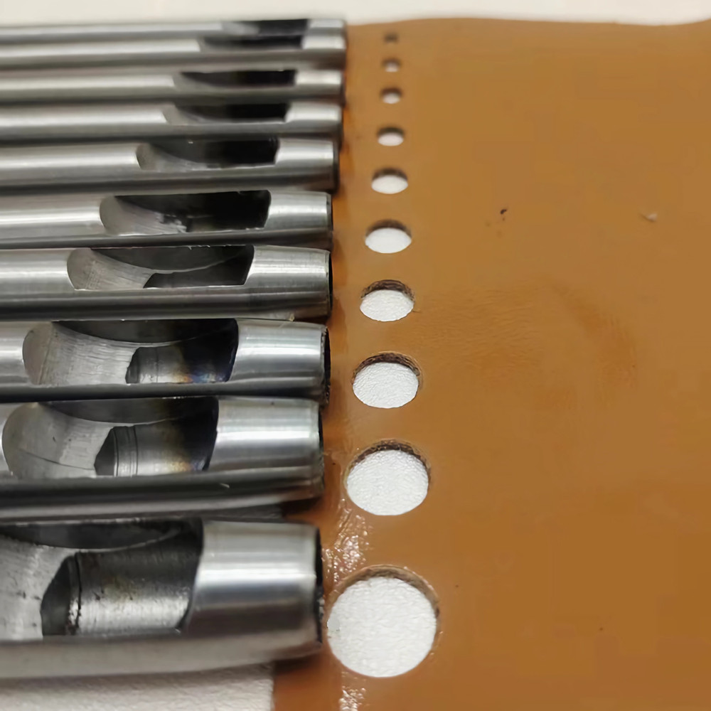 Premium Steel Hollow Round Hole Puncher Sharp Durable Leather Hole Punching Tool For Belts Watch Ba 0