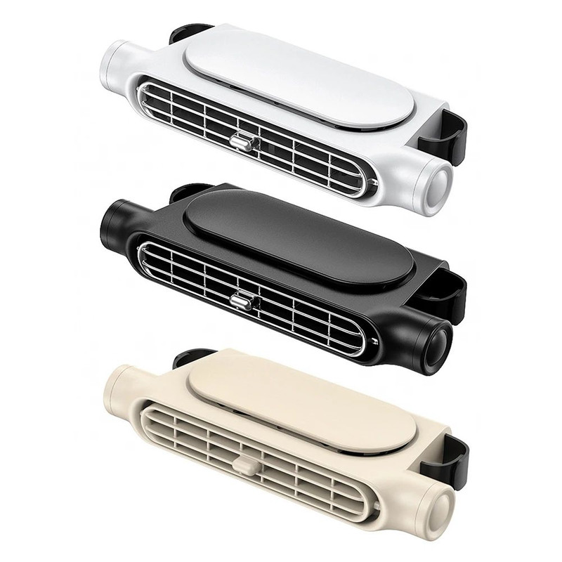 Portable Car Seat Fan USB Powered Adjustable Headrest Air Cooling Fan For Front And Rear Seat Passe 4