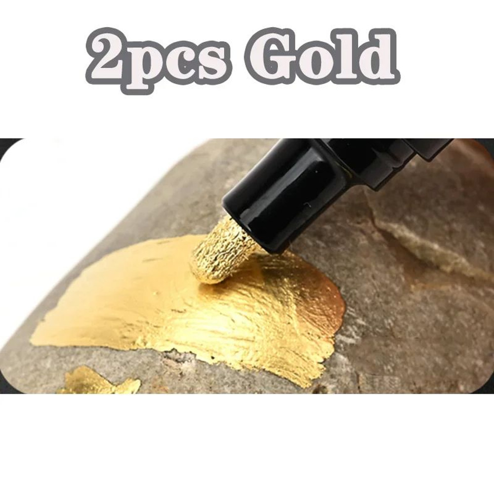 Mirror Marker Pen DIY Reflective Paint Pens Chrome Gold Silver Signature Car Styling Art Craftwork  3
