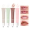 Summer Lip Balm Moisturizing Mirror Lip Gloss With Vanilla Mint Iced Coffee Cake Scent Transparent 0