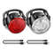 LED Rechargeable Bike Light With Mini Safety Warning Taillight Front Bicycle Lamp For Night Cycling 8