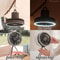 Camping Fan Rechargeable Desktop Portable Circulator Wireless Ceiling Electric Fan With Power Bank 2