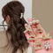Small Rhinestone Pearls Geometric Metal Hair Claws For Women Mini Hair Clips Hairpins Sweet Hair Ac 0