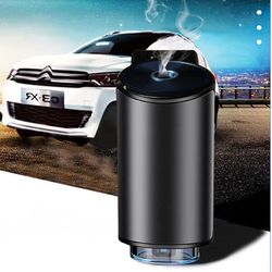 electric essential oil aroma car air freshener diffuser, auto vent humidifier & aromatherapy perfume fragrance