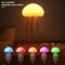 Cartoon Jellyfish Night Light RGB Gradient Cute LED Lamp With Voice Control Dancing Jellyfish Bedsi 0