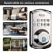 Smart Keypad Door Lock With Fingerprint Entry Touch Locking 20 User Codes Easy To Install Program K 5