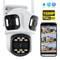 HD Triple Lens WiFi IP Camera 3 Lens Outdoor Security Camera With Motion Detection Waterproof CCTV 0
