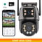HD Triple Lens WiFi IP Camera 3 Lens Outdoor Security Camera With Motion Detection Waterproof CCTV 7