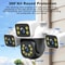 6K UHD Outdoor WiFi Camera Triple Lens With AI Human Detection Auto Tracking Night Vision For 247 S 1